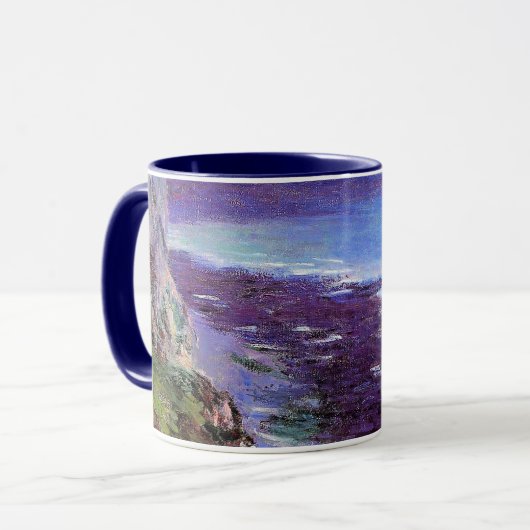 Monet - Klif bij Dieppe, Mok (Voorkant links)