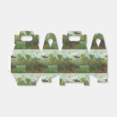 Monet Kunstenaars Tuin in Argenteuil Schilderij Bedankdoosjes (Uitgevouwen)