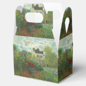 Monet Kunstenaars Tuin in Argenteuil Schilderij Bedankdoosjes (Geopend)