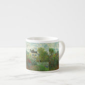 Monet Kunstenaars Tuin in Argenteuil Schilderij Espresso Kop (Voorkant rechts)