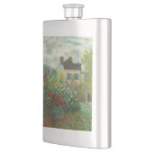 Monet Kunstenaars Tuin in Argenteuil Schilderij Flacon (Links)