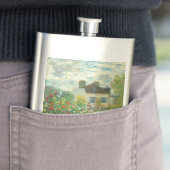 Monet Kunstenaars Tuin in Argenteuil Schilderij Flacon (Voorbeeld)