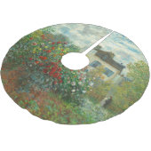 Monet Kunstenaars Tuin in Argenteuil Schilderij Kerstboom Rok (Gekanteld)