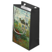 Monet Kunstenaars Tuin in Argenteuil Schilderij Klein Cadeauzakje (Achterkant Gekanteld)