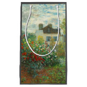 Monet Kunstenaars Tuin in Argenteuil Schilderij Klein Cadeauzakje (Voorkant)