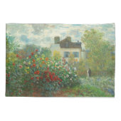 Monet Kunstenaars Tuin in Argenteuil Schilderij Kussensloop (Achterkant)
