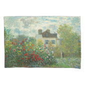 Monet Kunstenaars Tuin in Argenteuil Schilderij Kussensloop (Voorkant)