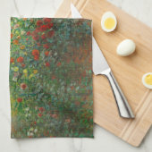 Monet Kunstenaars Tuin in Argenteuil Schilderij Theedoek (Quarter Fold)