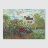 Monet - Kunstenaarstuin Argenteuil Magnetische Kaa (Voorkant)