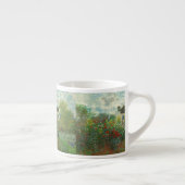 Monet Kunstenaarstuin in Argenteuil Schilderij Espresso Kop (Rechts)