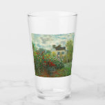 Monet Kunstenaarstuin in Argenteuil Schilderij Glas<br><div class="desc">Claude Monet - De tuin van de kunstenaar in Argenteuil (Een hoek van de tuin met Dahlias) door Claude Monet,  1873 in de National Gallery of Art. Een prachtig buitenlands scène door de vader van het Impressionisme.</div>