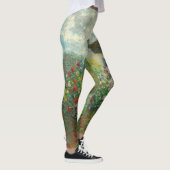 Monet Kunstenaarstuin in Argenteuil Schilderij Leggings (Rechts)