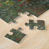 Monet Kunstenaarstuin in Argenteuil Schilderij Legpuzzel (Zijkant)