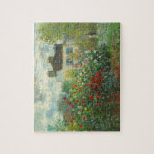 Monet Kunstenaarstuin in Argenteuil Schilderij Legpuzzel (Verticaal)