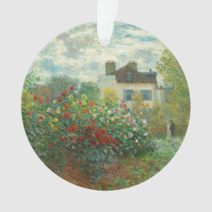 Monet Kunstenaarstuin in Argenteuil Schilderij Ornament