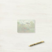 Monet Kunstenaarstuin in Argenteuil Schilderij Post-it® Notes (Op bureau)