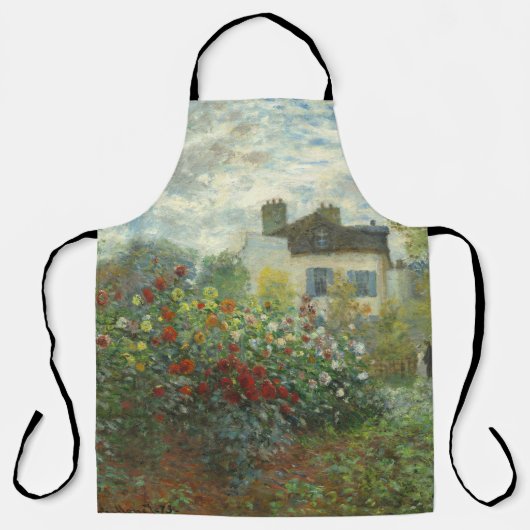 Monet Kunstenaarstuin in Argenteuil Schilderij Schort (Voorkant)