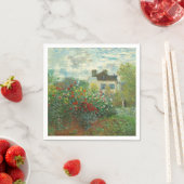 Monet Kunstenaarstuin in Argenteuil Schilderij Servet (Insitu)