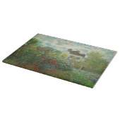 Monet Kunstenaarstuin in Argenteuil Schilderij Snijplank (Hoek)