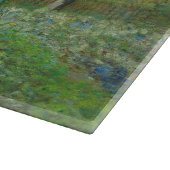 Monet Kunstenaarstuin in Argenteuil Schilderij Snijplank (Hoek)