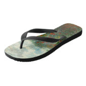 Monet Kunstenaarstuin in Argenteuil Schilderij Teenslippers (Schuin)