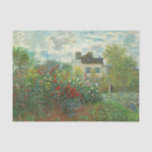 Monet Kunstenaarstuin in Argenteuil Schilderij Tissuepapier<br><div class="desc">Claude Monet - De tuin van de kunstenaar in Argenteuil (Een hoek van de tuin met Dahlias) door Claude Monet,  1873 in de National Gallery of Art. Een prachtig buitenscène door de vader van het Impressionisme.</div>