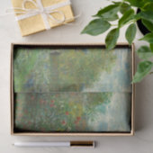 Monet Kunstenaarstuin in Argenteuil Schilderij Tissuepapier (Geschenk)