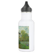 Monet Kunstenaarstuin in Argenteuil Schilderij Waterfles (Rechts)