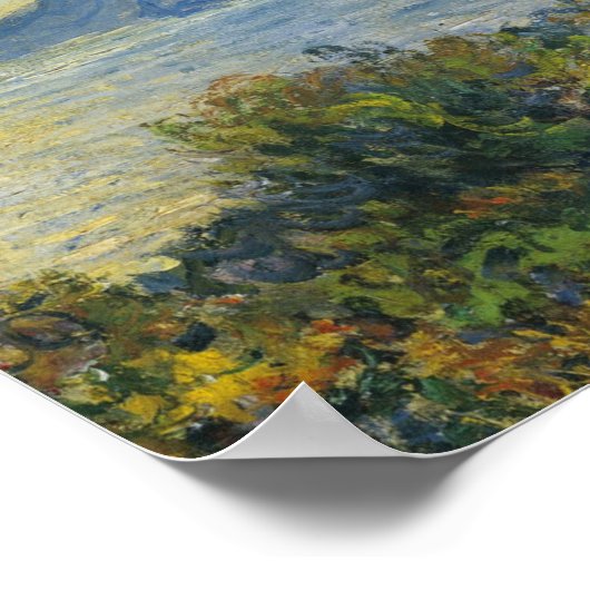 Monet - La Corniche Near Monaco Poster (Hoek)