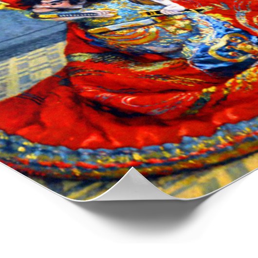 Monet La Japonaise Poster (Hoek)