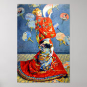 Monet La Japonaise Poster (Voorkant)