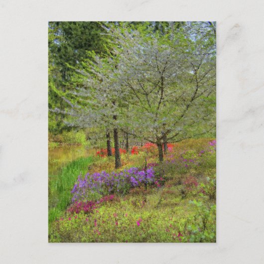 Monet Landschap Briefkaart (Voorkant)