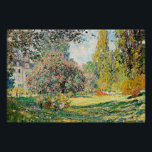 Monet - Landschap, het Parc Monceau, Perfect Poster<br><div class="desc">Claude Monets beroemde schilderij,  Landschap,  Het Parc Monceau.</div>
