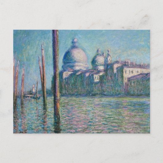 Monet - Le Grand Canal Briefkaart (Voorkant)