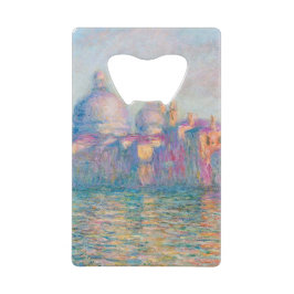 Monet Le Grand Canal Impressionist People Famous Creditkaart Flessenopener