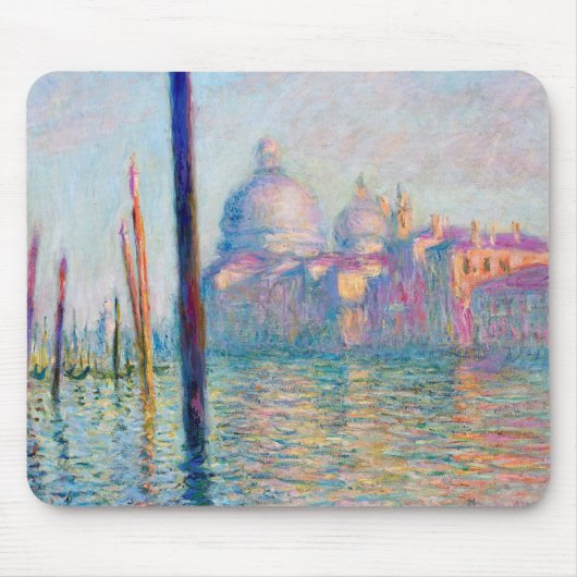 Monet Le Grand Canal Impressionist People Famous Muismat (Voorkant)