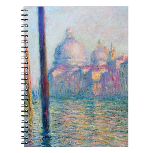 Monet Le Grand Canal Impressionist People Famous Notitieboek (Voorkant)
