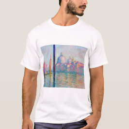 Monet Le Grand Canal Impressionist People Famous T-shirt