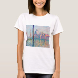 Monet Le Grand Canal Impressionist People Famous T-shirt