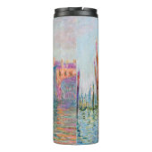 Monet Le Grand Canal Impressionist People Famous Thermosbeker (Achterkant)