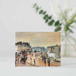 Monet - Le Pont Neuf, Impressionistisch schilderij Briefkaart