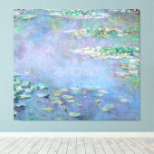 Monet Les Nympheas Water Lilies Fine Art Canvas Afdruk (Insitu (Houten vloer))