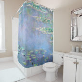 Monet Les Nympheas Water Lilies Fine Art Douchegordijn (In situ)