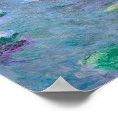 Monet Les Nympheas Water Lilies Fine Art Poster (Hoek)