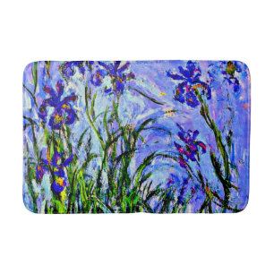Monet - Lila Irises Badmat