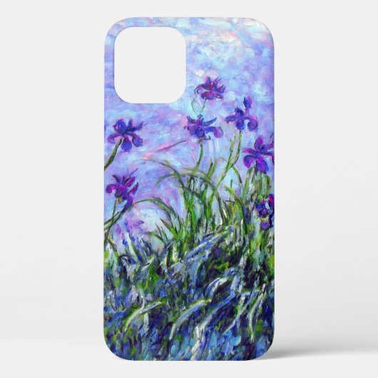 Monet Lila Irises Case-Mate iPhone Case (Achterkant)