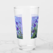Monet Lila Irises Glas (Links)