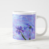 Monet Lila Irises Grote Koffiekop (Rechts)