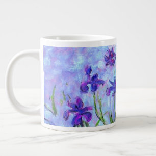 Monet Lila Irises Grote Koffiekop