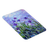 Monet Lila Irises Magneet (Rechterzijde)